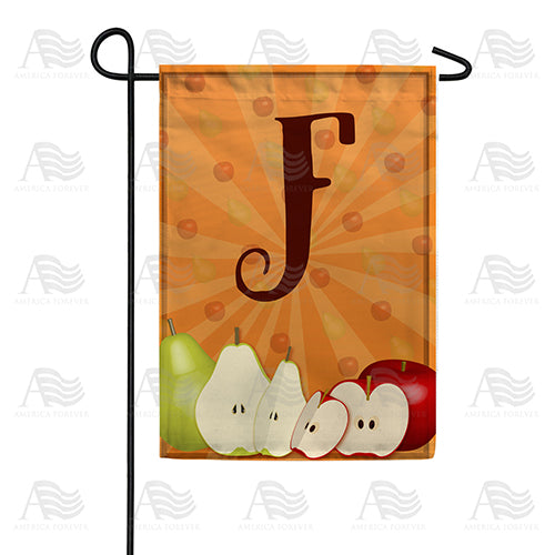 apples-pears-monogram-garden-flag