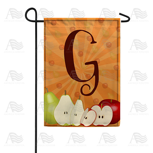 apples-pears-monogram-garden-flag