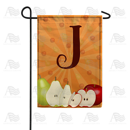 apples-pears-monogram-garden-flag