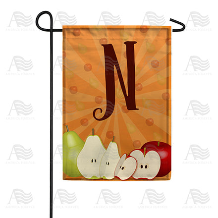 apples-pears-monogram-garden-flag