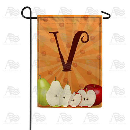 apples-pears-monogram-garden-flag