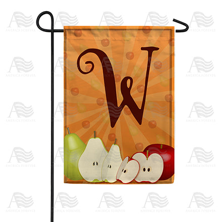 apples-pears-monogram-garden-flag