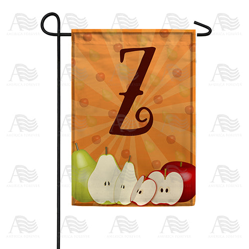 apples-pears-monogram-garden-flag