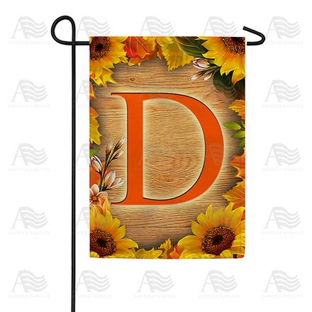 autumn-sunflowers-monogram-garden-flag