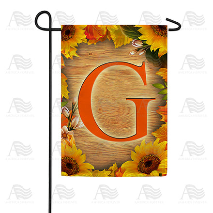 autumn-sunflowers-monogram-garden-flag