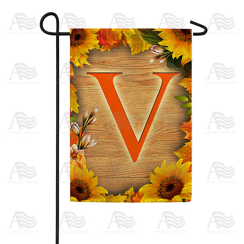 autumn-sunflowers-monogram-garden-flag