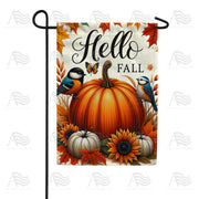 America Forever Hello Fall Garden Flag