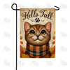 America Forever Hello Fall Cat Garden Flag