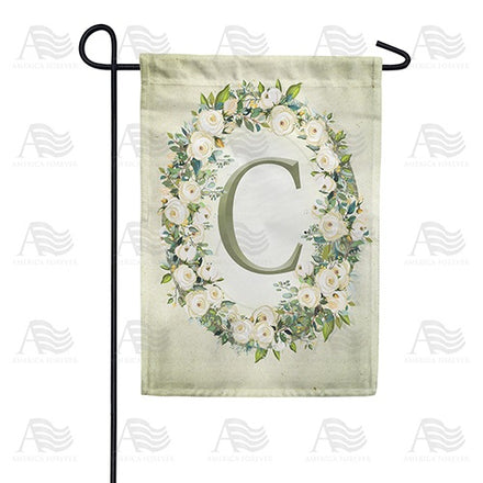 sage-floral-monogram-garden-flag