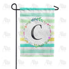 blue-striped-watercolor-monogram-garden-flag