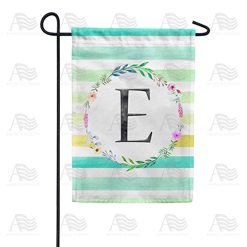 blue-striped-watercolor-monogram-garden-flag