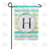 blue-striped-watercolor-monogram-garden-flag