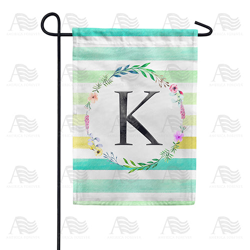 blue-striped-watercolor-monogram-garden-flag