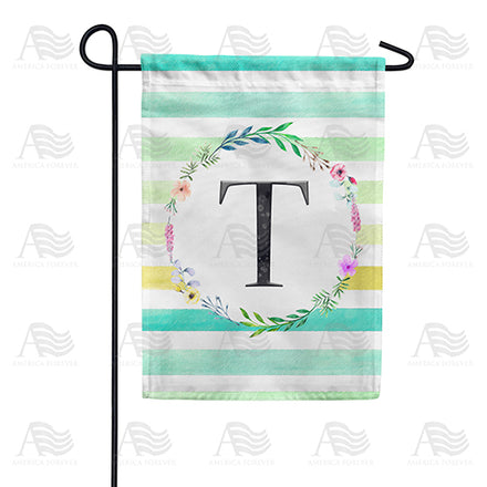 blue-striped-watercolor-monogram-garden-flag