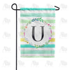 blue-striped-watercolor-monogram-garden-flag