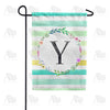 blue-striped-watercolor-monogram-garden-flag