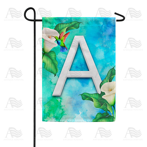 hummingbird-at-lily-monogram-garden-flag