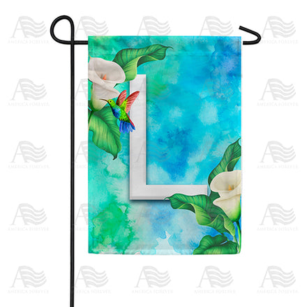 hummingbird-at-lily-monogram-garden-flag