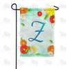 Bright Cosmos Monogram Garden Flag