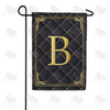 Quilted Royalty Monogram Garden Flag