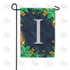 Fern On Slate Monogram Garden Flag