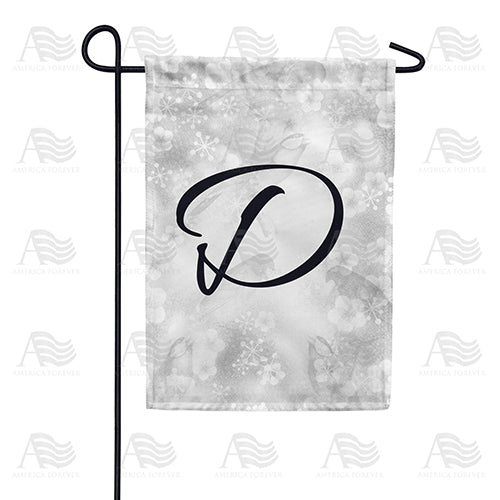 Bird Dreams Monogram Garden Flag