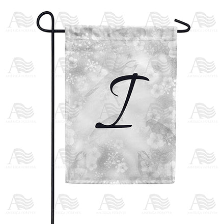 Bird Dreams Monogram Garden Flag