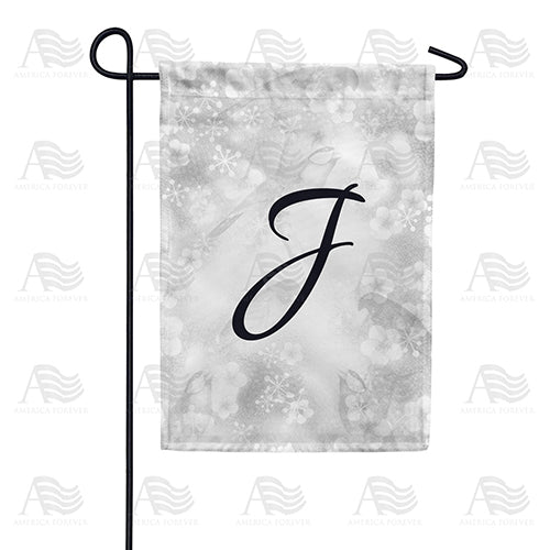 Bird Dreams Monogram Garden Flag