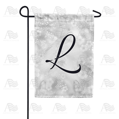 Bird Dreams Monogram Garden Flag