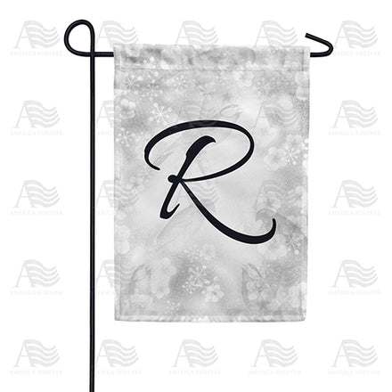 Bird Dreams Monogram Garden Flag