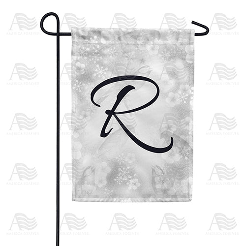 Bird Dreams Monogram Garden Flag