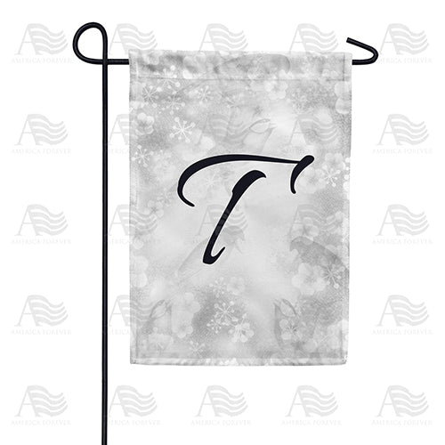 Bird Dreams Monogram Garden Flag