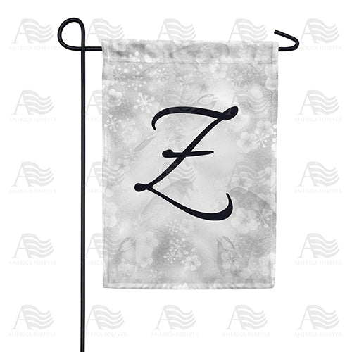 Bird Dreams Monogram Garden Flag