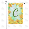 Daffodils Monogram Garden Flag