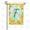 Daffodils Monogram Garden Flag