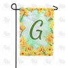 Daffodils Monogram Garden Flag