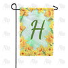 Daffodils Monogram Garden Flag