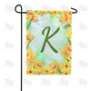 Daffodils Monogram Garden Flag