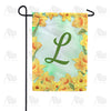 Daffodils Monogram Garden Flag