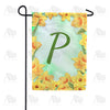 Daffodils Monogram Garden Flag