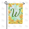 Daffodils Monogram Garden Flag