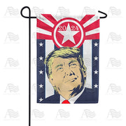 Captain Trump Garden Flag