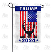 Stars & Stripes Trump Garden Flag