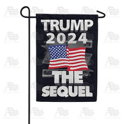 Trump The Sequel Garden Flag