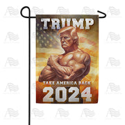 Trump Take America Back 2024 Garden Flag