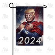 Super Trump 2024 Garden Flag