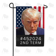 Second Term for Trump Garden Flag