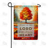 Trust In The Lord With All Your Heart Garden Flag