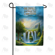 Be Still God Garden Flag