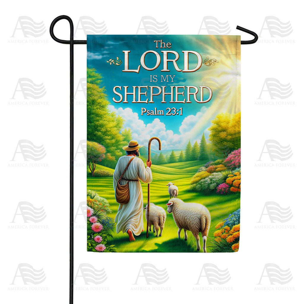 Lord is Shepherd Garden Flag